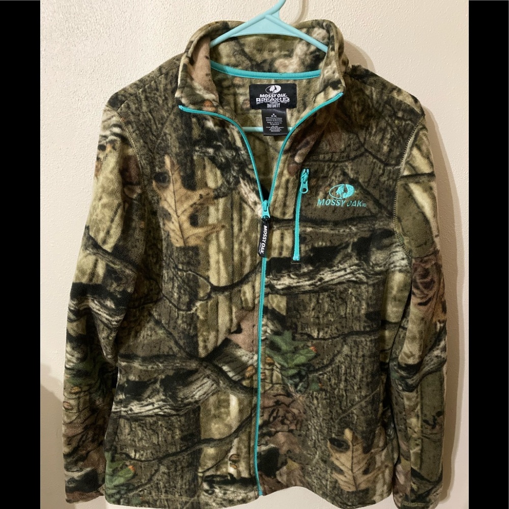Mossy Oak Break Up Camo Fleece Jacket